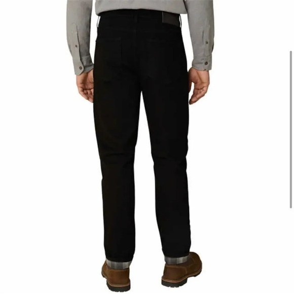 Eddie Bauer Men's Flannel Lined Denim #12 - Picture 4 of 7